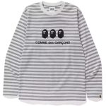 Bape X Cdg Osaka L/S Tee front view