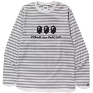 Bape X Cdg Osaka L/S Tee front view