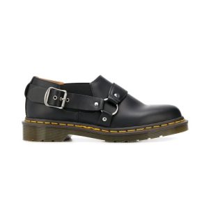 CDG x Dr. Martens Harness Shoe Black front view