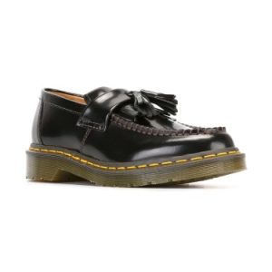 CDG x Dr. Martens Loafers Black front view