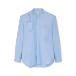 CDG Cotton Poplin Plain Creature Shirt Blue
