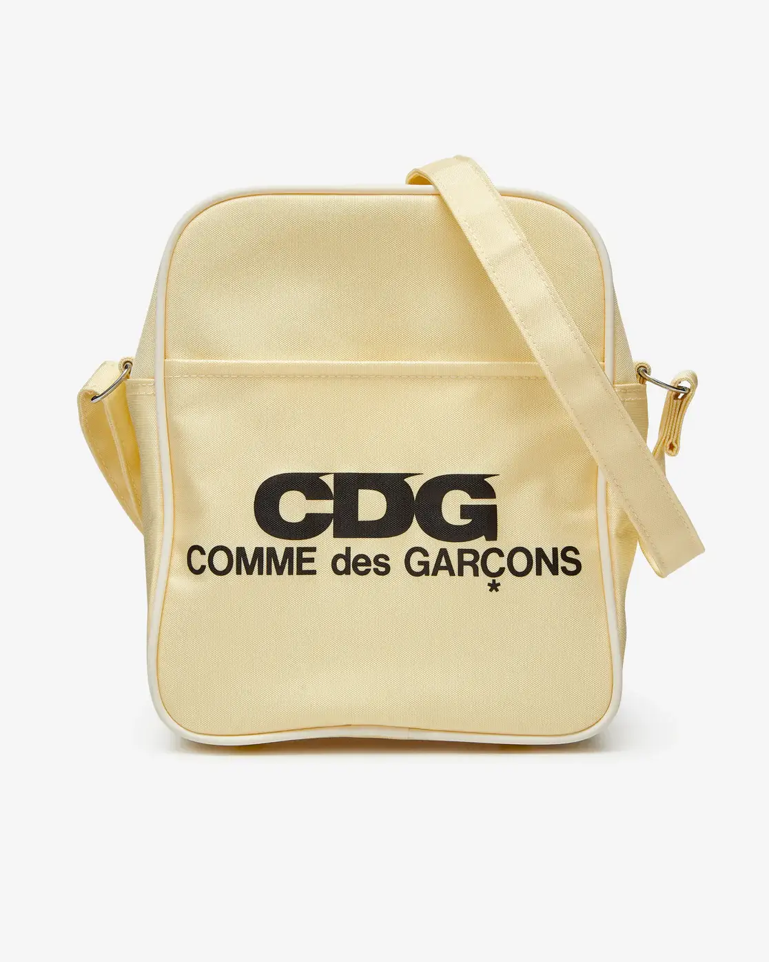 CDG-Logo-Shoulder-Bag-Ivory.webp CDG Logo Shoulder Bag Ivory - Image 1