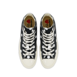 CDG Play Converse Polka Dot Red Heart Chuck Taylor All Star ’70 High Sneakers - Image 2
