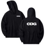 CDG Pullover Hoodie Front View