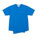 CDG Shirt Lacoste Men’s T-Shirt Blue front view