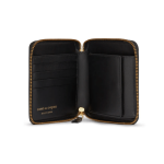 CDG Polka Dot Full Zip Wallet Black SA2100PD - Image 2