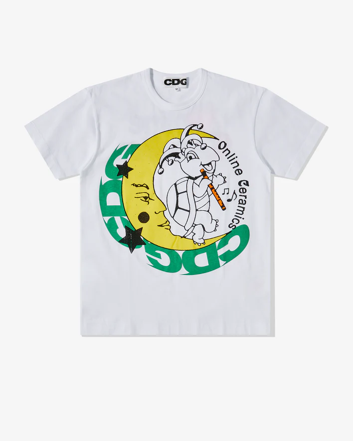CDG3_0136000010861_3443.webp CDG Online Ceramics T-Shirt White - Image 1