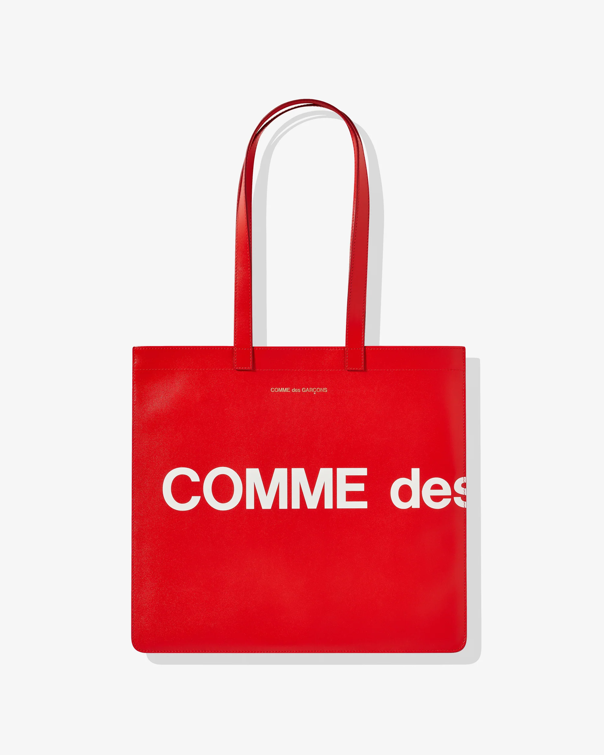 CDG_WALLET_1300000009096_8505_3ae27c3f-c5ed-45f3-9f3b-0075540b2dee.webp CDG Huge Logo Tote Bag - Image 1