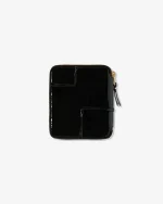 CDG Reversed Hem Full Zip Around Wallet Black - Image 2