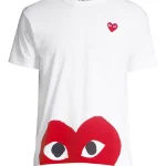 Comme Des Garcons Bottom Heart Tee
