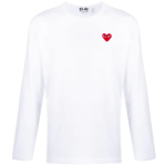 Comme Des Garçons Play White