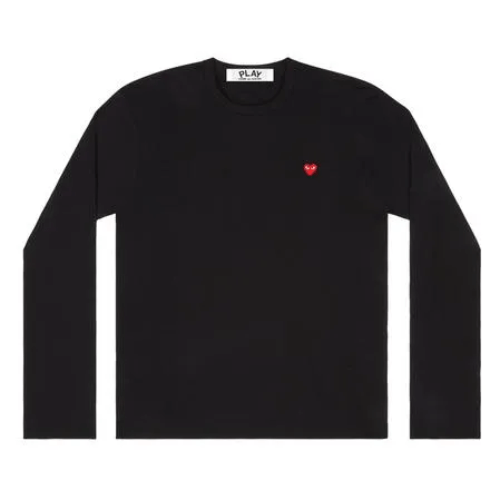 Comme-Des-Garcons-Red-Heart-Sweatshirt.png Comme Des Garcons Red Heart Sweatshirt - Image 1