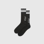 Comme des Garçons Homme Cotton Logo Socks front view