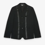 Comme des Garçons Studded Blazer Black
