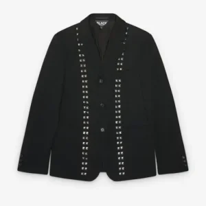 Comme des Garçons Studded Blazer Black