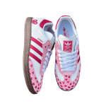 Comme des Garçons x Adidas Samba Sneakers Strawberry - Image 2