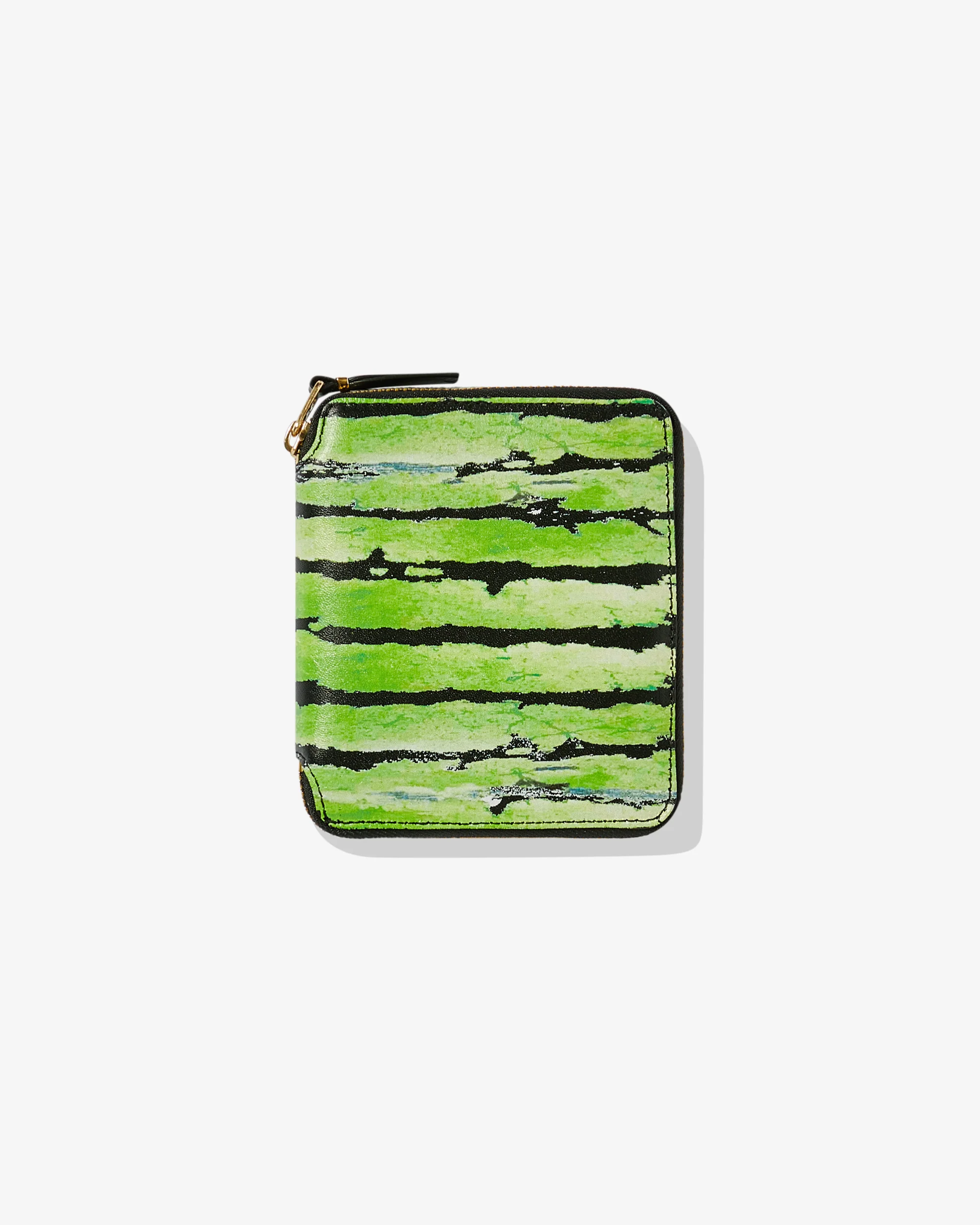 DENIM_TEARS_1600000602402_2592.webp CDG Watermelon Full Zip Around Wallet Green SA2100 - Image 1