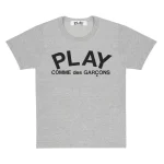 CDG Play T-Shirt With Large Logo
