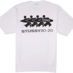 Stussy x CDG Surfman T-shirt front view